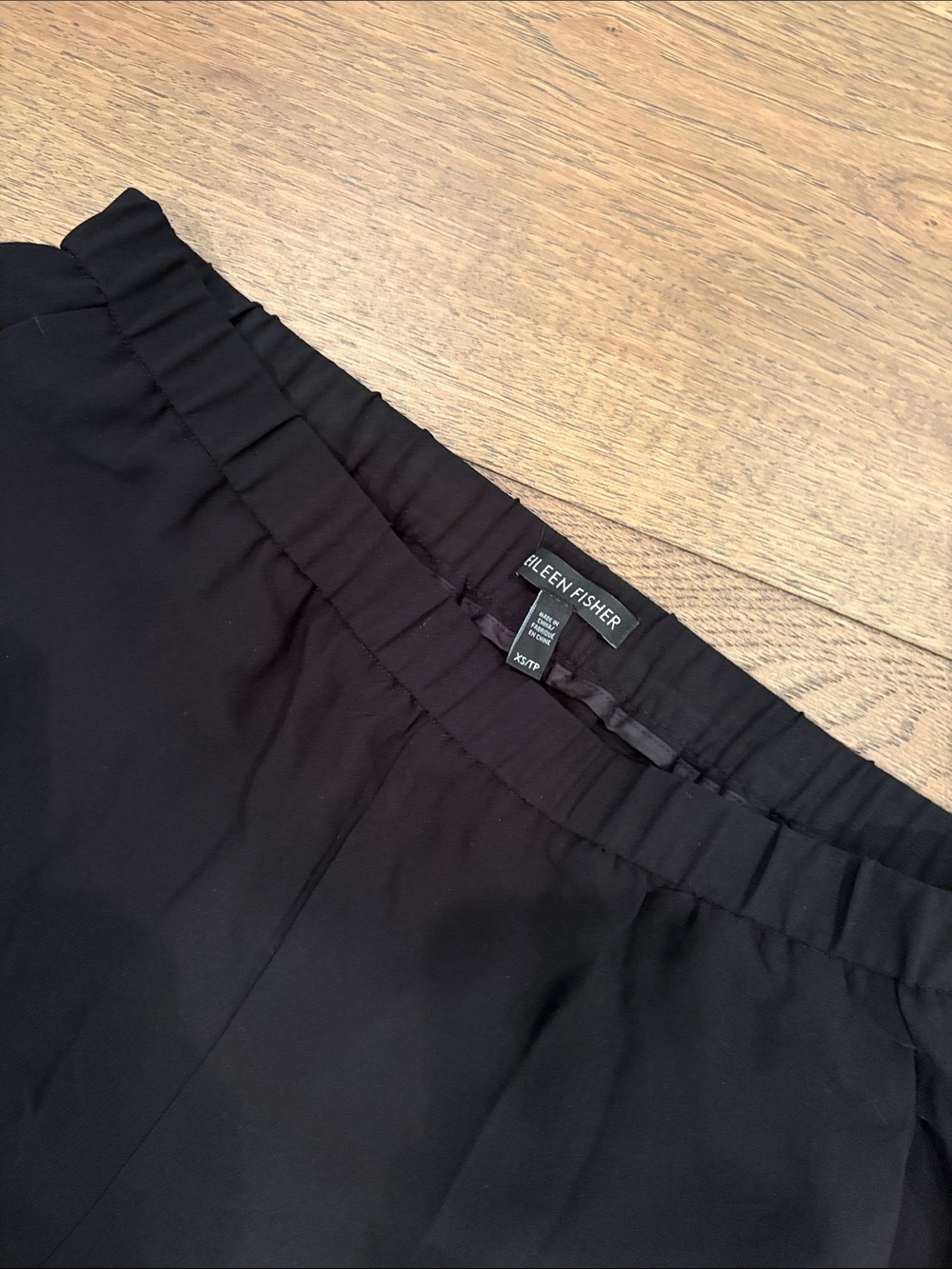 Eileen Fisher Black Cropped Pants
